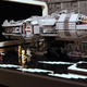 Illustration for article titled The Death Stars Docking Bay 327 gets a remarkable Lego makeover